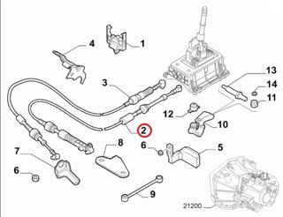 LIPREX Vites Kumanda Teli-fiat Grande Punto