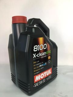 MOTUL Motor Yağ 5 - 30 5 Lt 8100 X - Clean Efe (partiküllü)