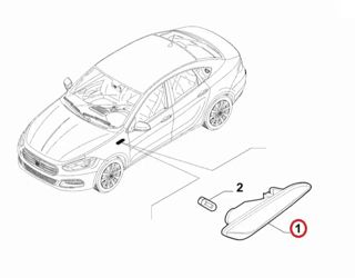 TOFAŞ Ön Çamurluk Sin Sağ Egea - Alfa 156