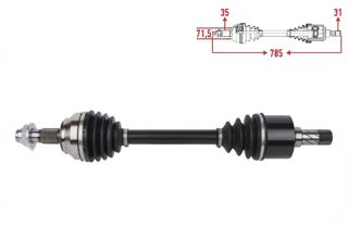 VEKA Ön Aks Sol Dct Iv 2,3 Mtj (euro5) 2015>