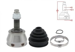 VEKA Aks Kafası Palio Palio(1,2 16v - 1,6 16v) Abs Yok